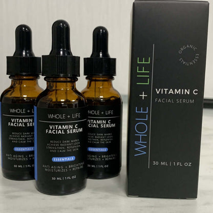 Vitamin C Face Serum – Anti-Aging, Skin Brightening & Dark Spot Care