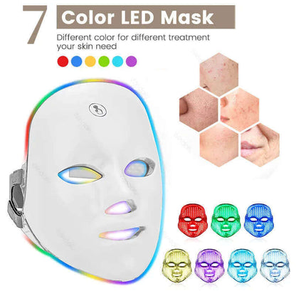 LED Light Therapy Face Mask – Anti-Aging & Skin Brightening
