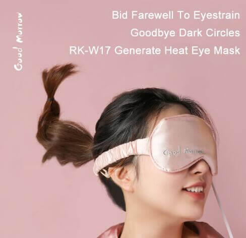 Flaxseed Heated Eye Mask – USB Warm Therapy for Eye Comfort & Restful Sleep