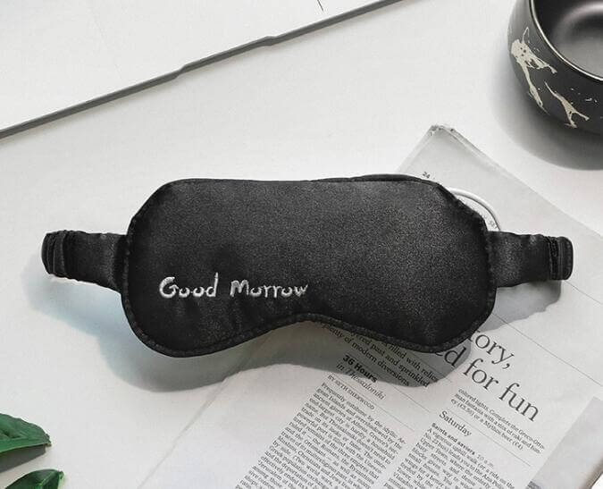 Heated Eye Mask for Dry Eyes – Flaxseed Warm Therapy for Relaxation