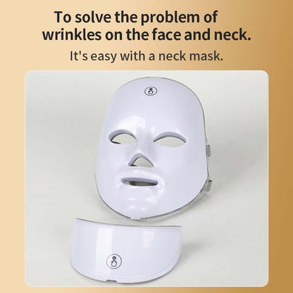 Advanced LED Photon Beauty Mask – 7-Color Facial Rejuvenation & Skin Care Device