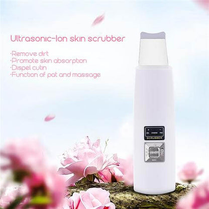 Ultrasonic Facial Pore Cleaner – Rechargeable Skin Scrubber for Deep Cleansing & Exfoliation