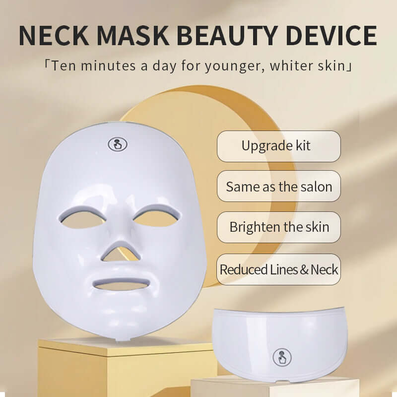 7-Color LED Light Therapy Mask – Facial Rejuvenation & Anti-Aging Treatment