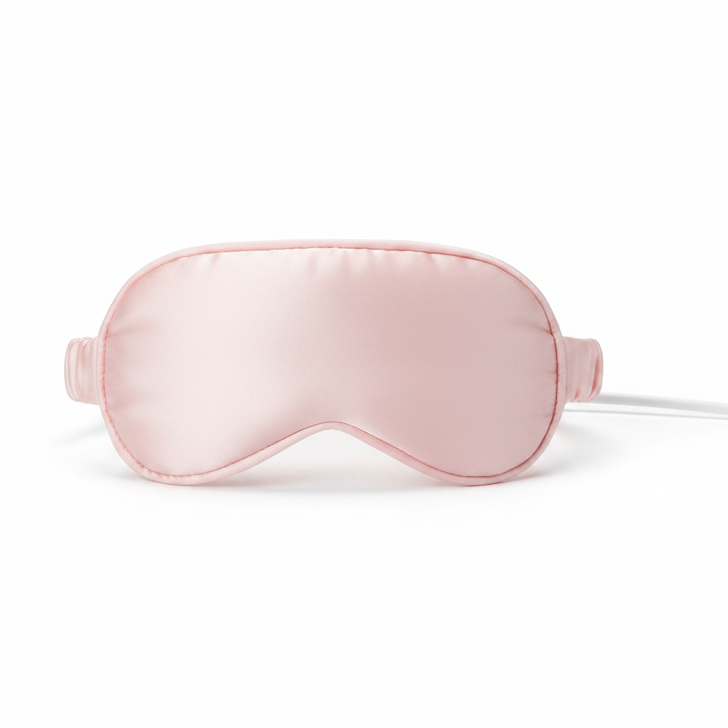 Heated Eye Mask with Flaxseed – USB Warm Therapy for Relaxation & Better Sleep