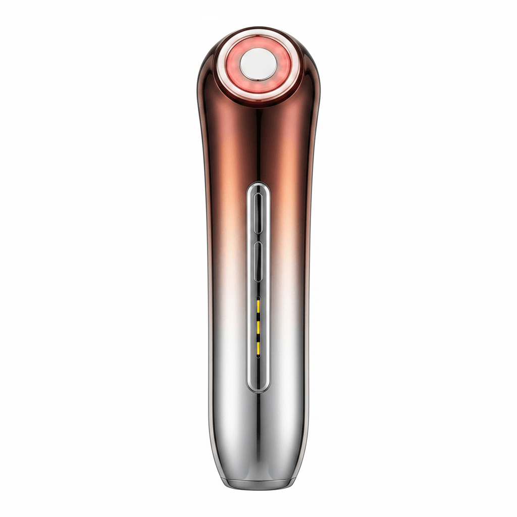 Microcurrent Facial Toning Device on white background